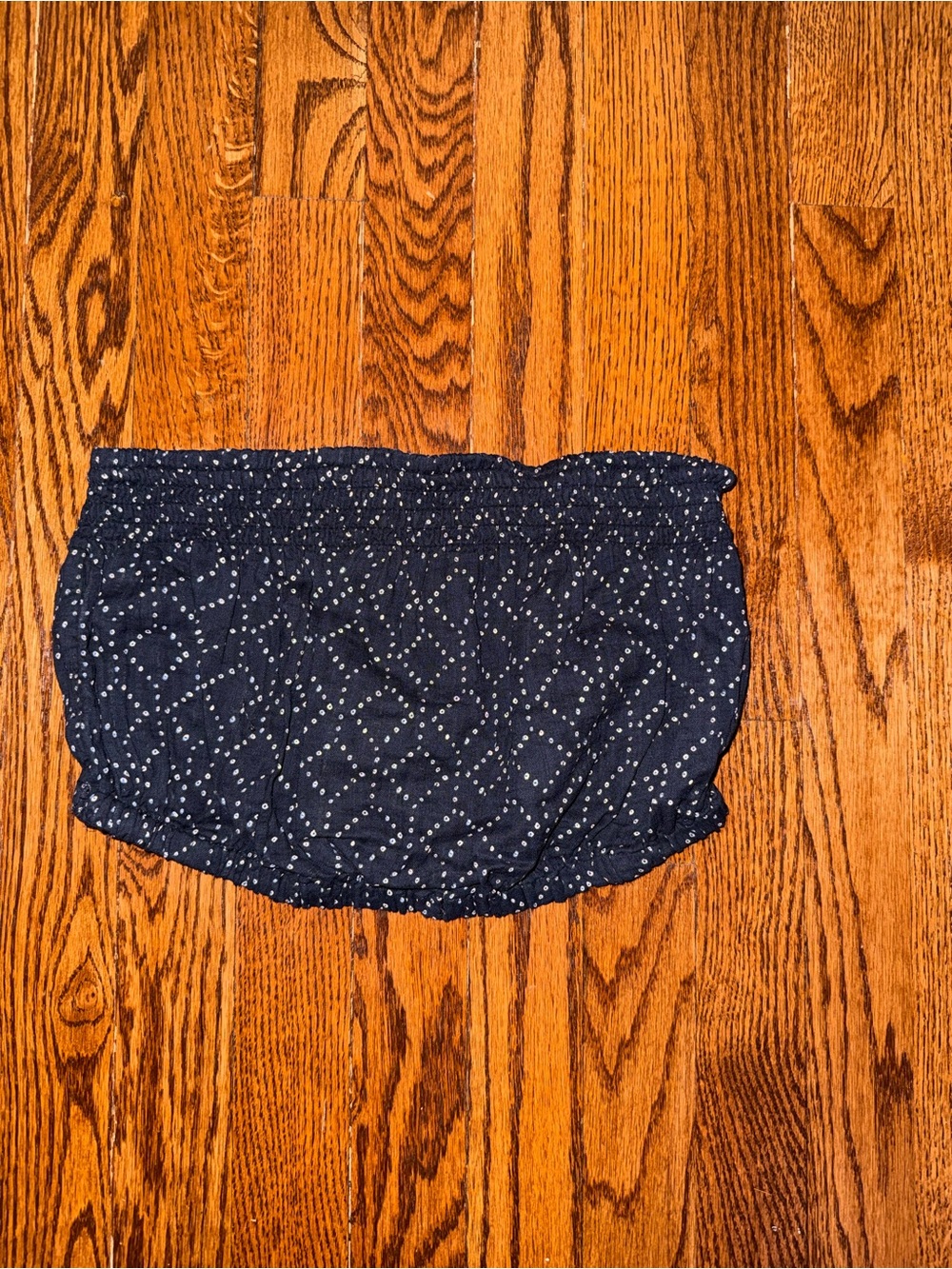 Universal Thread Navy Blue Polka Dot Bandeau